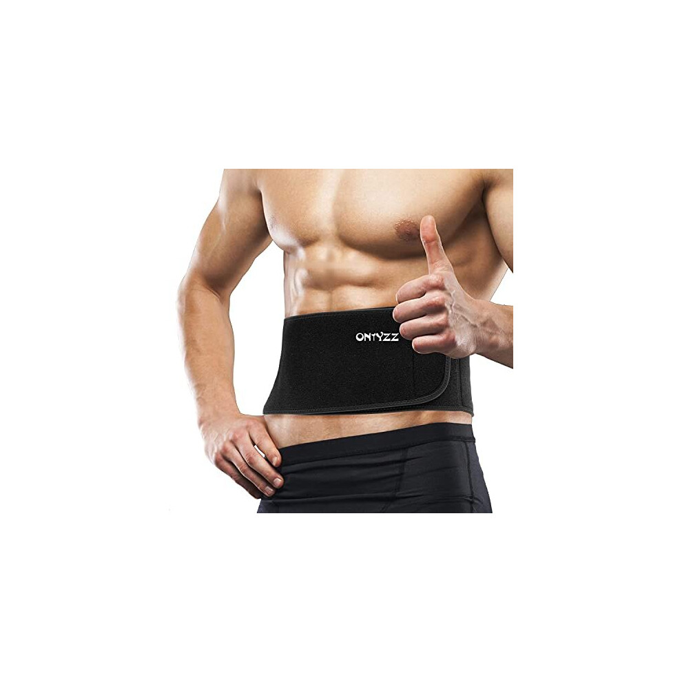 Ontyzz Back Support Strap Adjustable Bodybuilding Lumbar Belt For Sports Protection Pain Relief Posture Correction Kidney Belt Back Brace L