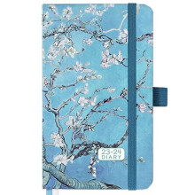 Pocket Diary 2023-2024 - Academic Diary 2023-2024 Week to View from August 2023 to July 2024, Pocket Planner with Pen Loop, 16101.5 cm