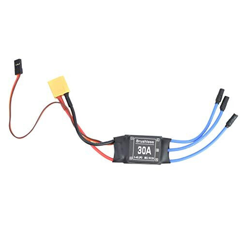 Two‑Way Brushless ESC, Electronic Speed Controller 30A 2-3S Brushless ...