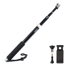 Extendable Selfie Stick,Waterproof Hand Grip for GoPro Hero 11/10/9/8/7/6/5/4, Handheld Monopod Compatible with Cell Phones and Other Action Camera
