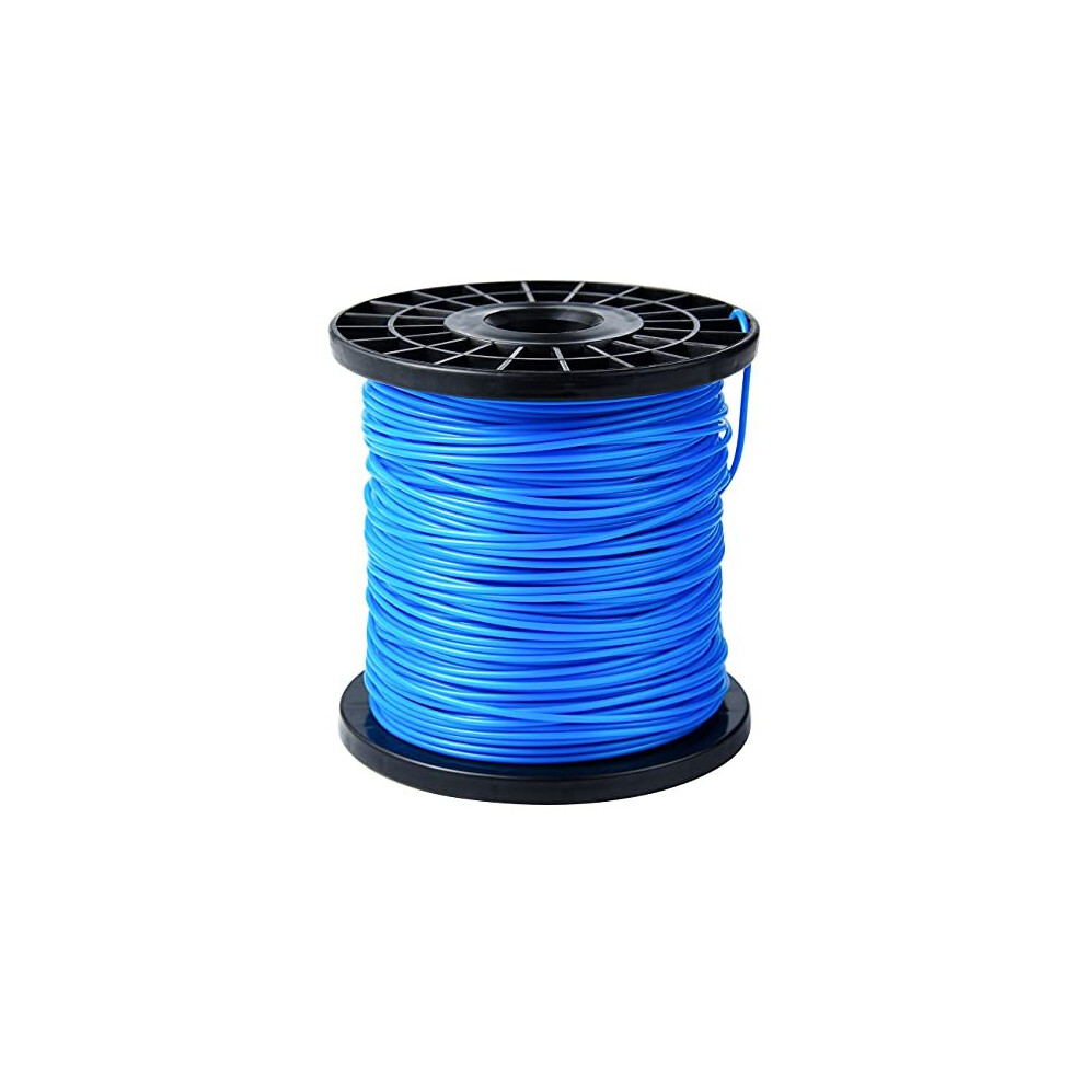 1.6mm x 100m Round Strimmer Line Wire Cord Trimmer Line for Garden Strimmer Grass Trimmers Electric, Quality Upgrade Convenient Packaging Easy to Use