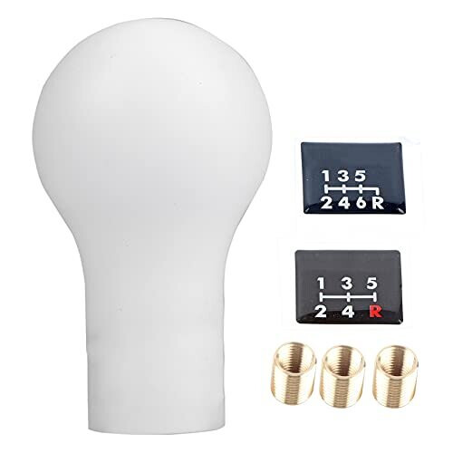 Gear Shift Knob,5 Speed Auto Manual Gear Shift Knob Shifter for Lancer