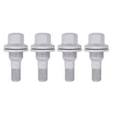 Wheel Bolts Nuts Studs Trims for P-eugeot 206 307 407 508 C-itroenC2 C3 C4 C5 12 x1.25mm Thread Pack of 4