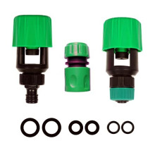Mixer Tap Hose Connectors Set,Hose to Tap Hose Connectors,Hose Adapter for Kitchen Tap,Universal Adjustable Hose Pipe Tap Connector Kitchen Sink,Tap