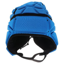 Rugby Soft Helmet Soccer Headgear Scrum Cap Flag Football Headguard Hat for Football Goalie Hockey Rugby Roller Skating