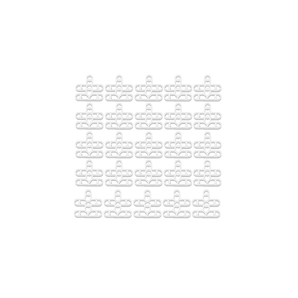 200 Pcs Tile Spacers 10mm Paving Slabs Spacers Plastic Tiling Spacers T Shape Joints Hollow Structure, for Floor Wall Tiler Decking Tiles Garden Brick