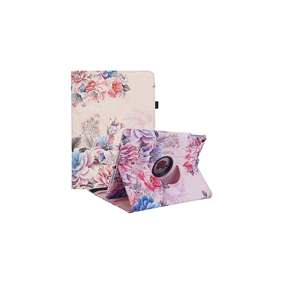 New Rotating Case For Ipad 10.2" 9Th / 8Th / 7Th Generation - 360 Degree Rotating Stand Protective Cover With Auto Sleep Wake For Ipad 10.2 Inch 2021 5011145504716