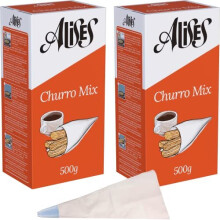 Spanish Churros Mix 2X 500g with Piping Bag | Spanish Food Gifts | Churro Mix & Doughnut Mix | Spanish Sweets