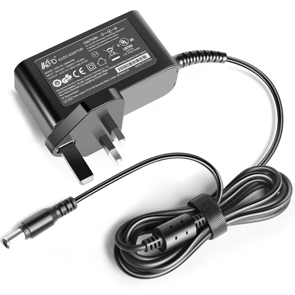 15V Ac To Dc Adapter Power Supply Charger For Sony Srs-X55 Srs-Xb3 Srs-Btx500 Srs-Xb Bluetooth Audio Speaker Sony Lf-S50g Ac-E1525 Ac-E1530 Pn: 5011145510120