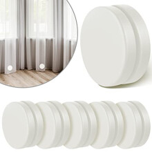 Round Magnetic Drapery Weights Shower Curtain Weights Strong Tablecloth Magnets Bottom No Sew Curtain Weights Waterproof Magnetic Curtain Weights for