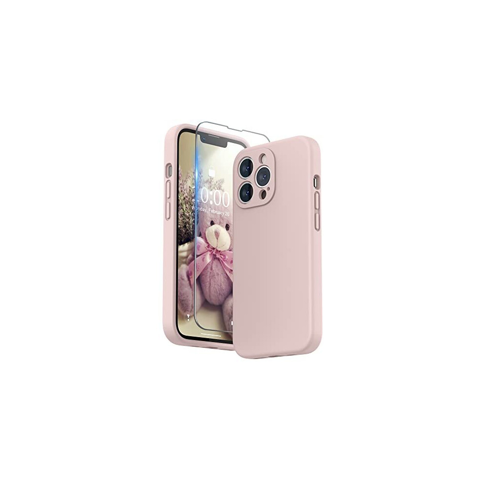 Liquid Silicone Case For Iphone 13 Pro Case, Individual Protection For Each Lens Shockproof Rubber Full Body Thickened Design For Iphone 13 Pro 6.1 5011145510588