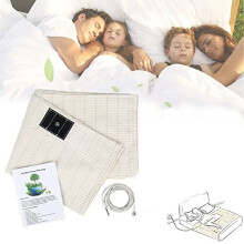 Grounding sheet, Earthing Bed Sheet with 13ft Cord for Grounding(27 x 52 inch), Conductive Mat for Better Sleep, Natural Wellness and Healthy Earth