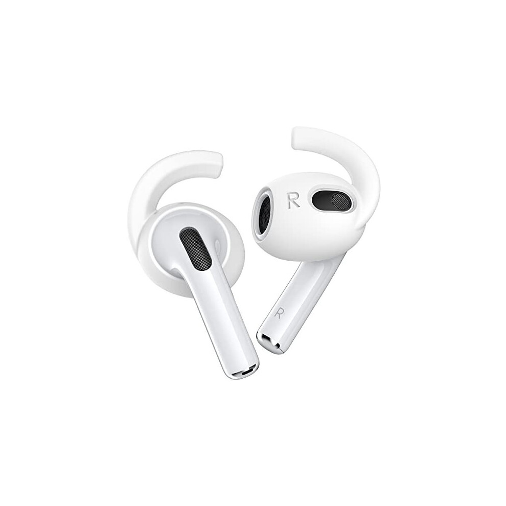3 Pairs Grip Tips For Airpods 3 Ear Hooks Covers [Added Storage Pouch] Anti Slip Wings, Ergonomic Design Accessories Compatible With Apple Airpods 3Rd 5011145515385