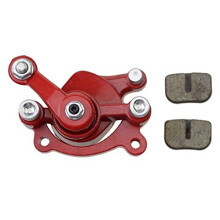 Red Rear Disc Brake Caliper Replacement For 2 Stroke 47cc 49cc Pocket Bike Motovox MBX10 MBX11 ATV Quad Dirt Pocket Mini Bike Motorcycle Motocross