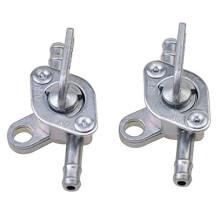 2 pcs Motorcycle Fuel Tap Valve Switch Pump Replacement for 50cc 70cc 90cc 110cc 125cc Scooter ATV Go Kart