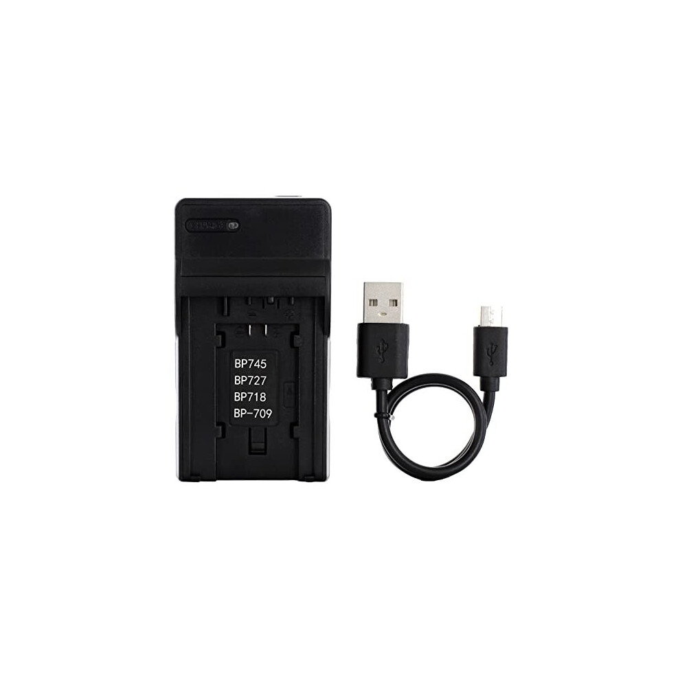 Bp-718 Usb Charger For Canon Ivis Hf M51, M52, R31, R32, R42 Legria Hf R506, R56, R57, M60, R306, R36, R37, R38, R406, R46, R47, R48 Vixia Hf M50, M52 5011145517679
