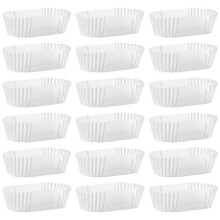 1000 pcs Loaf Tin Liners Straight Baking Paper, Mini Loaf Tin Cake Liners, Mini Loaf Cake Cases Disposable for Cupcakes Breads Muffins and Candies
