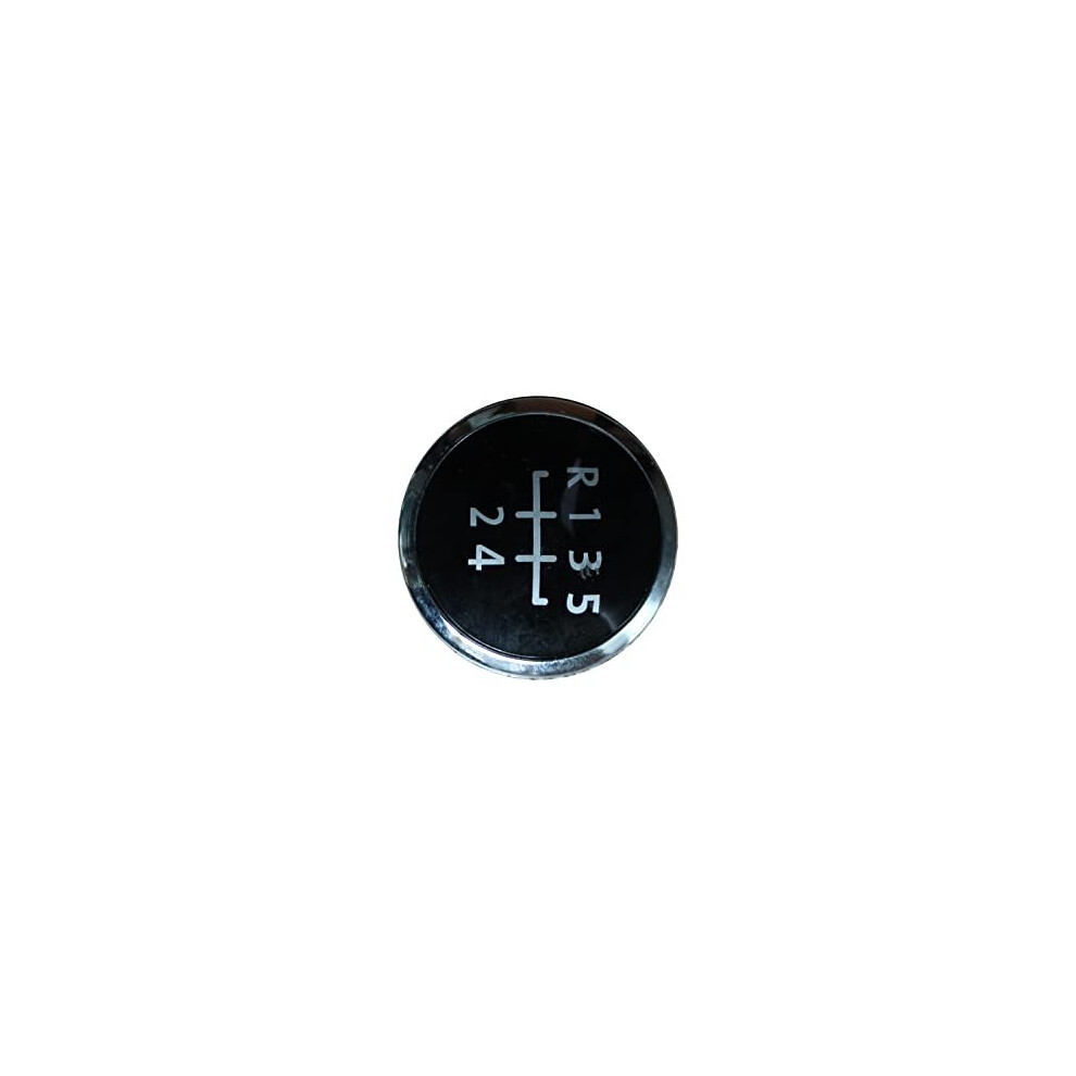 Compatible With Vw Transporter T5 T5.1 Gear Stick Knob Badge Cover 7H5711144c Trim Cap Emblem 5 Speed Black 5011145521645
