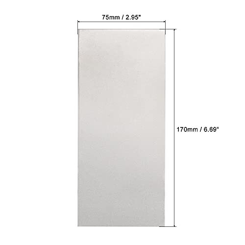 Diamond Whetstone Sharpening Stone, 170mm x 75mm 2000 Grit Sharpener Grinding Plate Abrasive Tool 1
