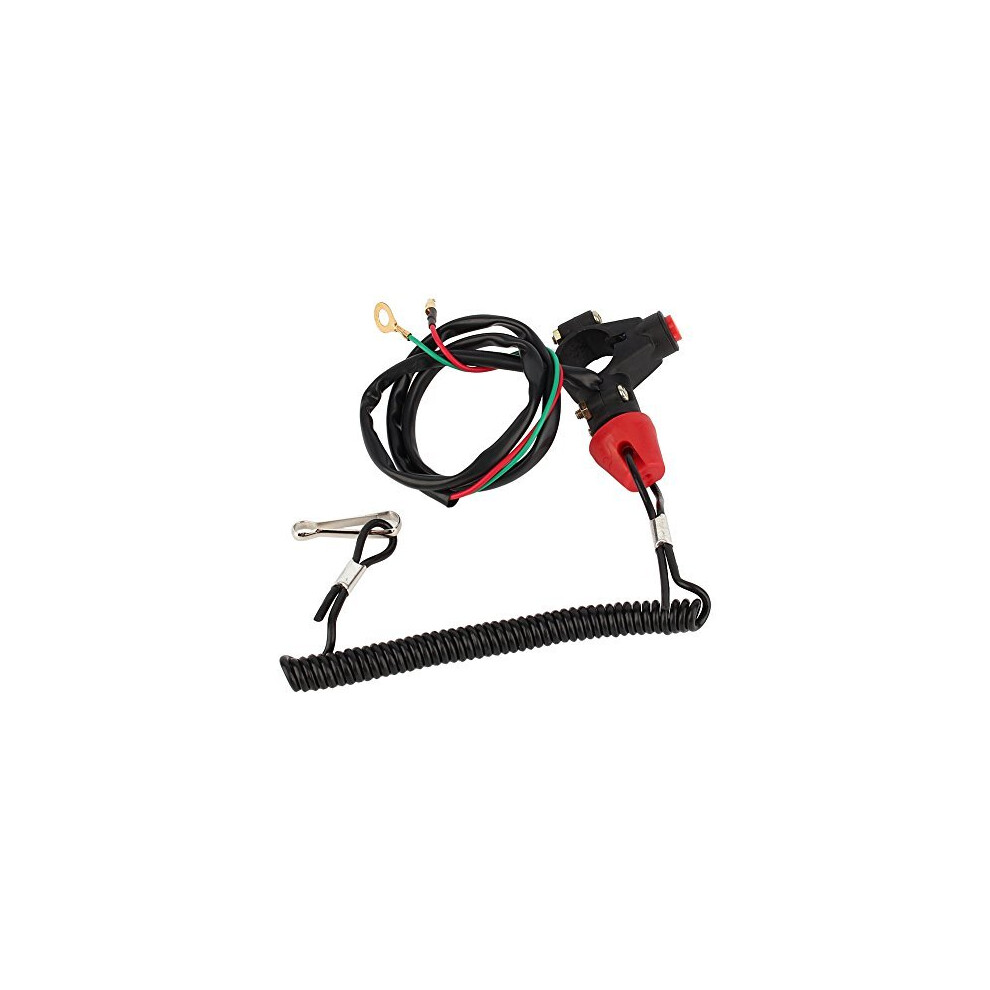 Kill Switch Engine Cord Lanyard Kill Stop Switch Safety Tether 12V Co For Motor Atv Boat Mini Quad Atv Jet Ski Kill Switch 5011145524486
