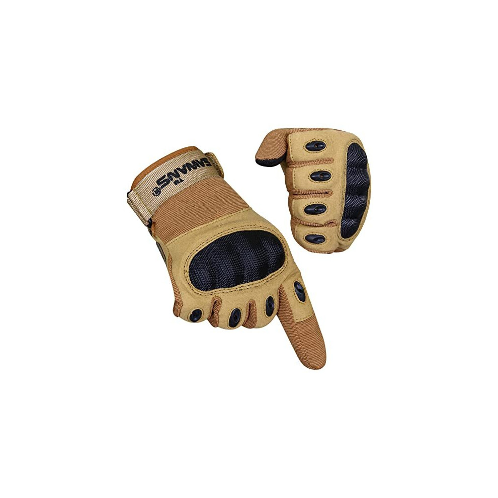 Motorbike Gloves Motorcycle Sports Full Finger Atv Riding Men Women Hard Knuckle Touch Screen Mtb Mountain Bike Outdoor Road Cycling Hiking Bike 5011145526855