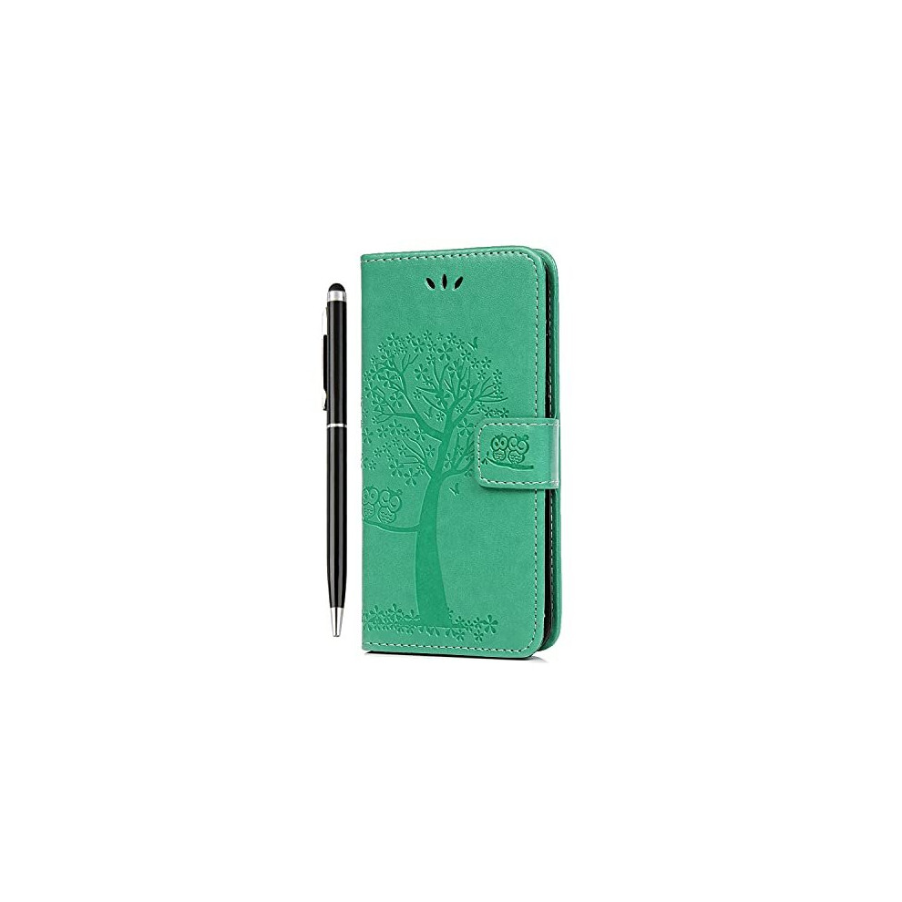 Samsung Galaxy A53 5G Case Flip Premium Wallet Phone Case Shockproof Pu Leather Owl Tree Embossed Magnet Cover For Samsung Galaxy A53 5G With 5011145528071
