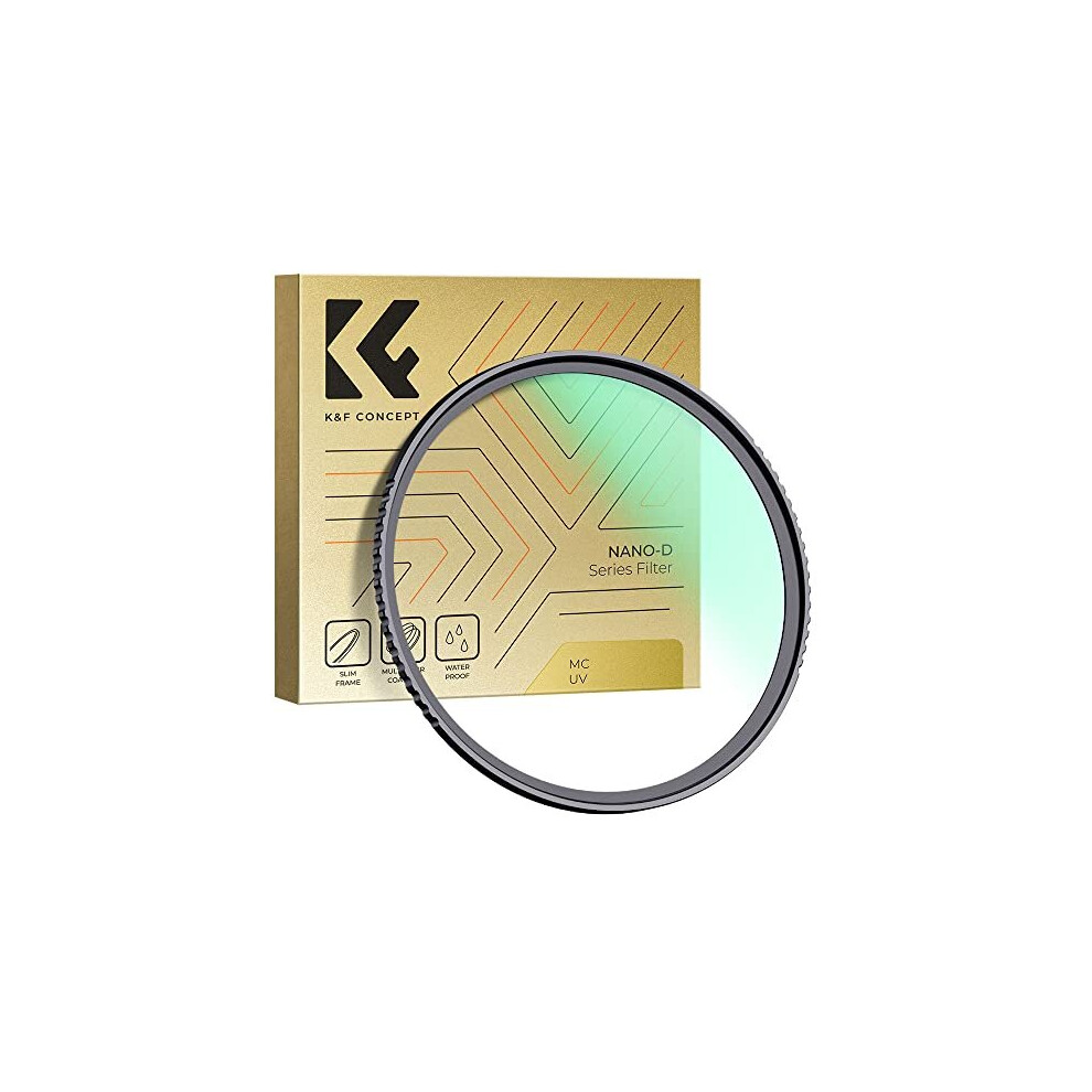 58Mm Uv Protection Lens Filter 24 Layers Multi Coated Ultraviolet Ultra-Clear (Nano-D Series) 5011145530685