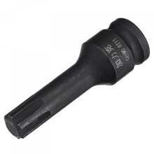 11mm Impact Ribe Bit Socket, 3/8" Square Drive 60mm Length CR-MO Metric Sizes