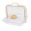 Bread Box to Keep Bread Fresh,Bread Bins for Kitchen,Bread Storage Containers,Transparent Breadbin with Dustproof Cover and Handle ,BPA-Free 6