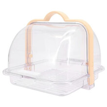 Bread Box to Keep Bread Fresh,Bread Bins for Kitchen,Bread Storage Containers,Transparent Breadbin with Dustproof Cover and Handle ,BPA-Free