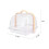 Bread Box to Keep Bread Fresh,Bread Bins for Kitchen,Bread Storage Containers,Transparent Breadbin with Dustproof Cover and Handle ,BPA-Free 2