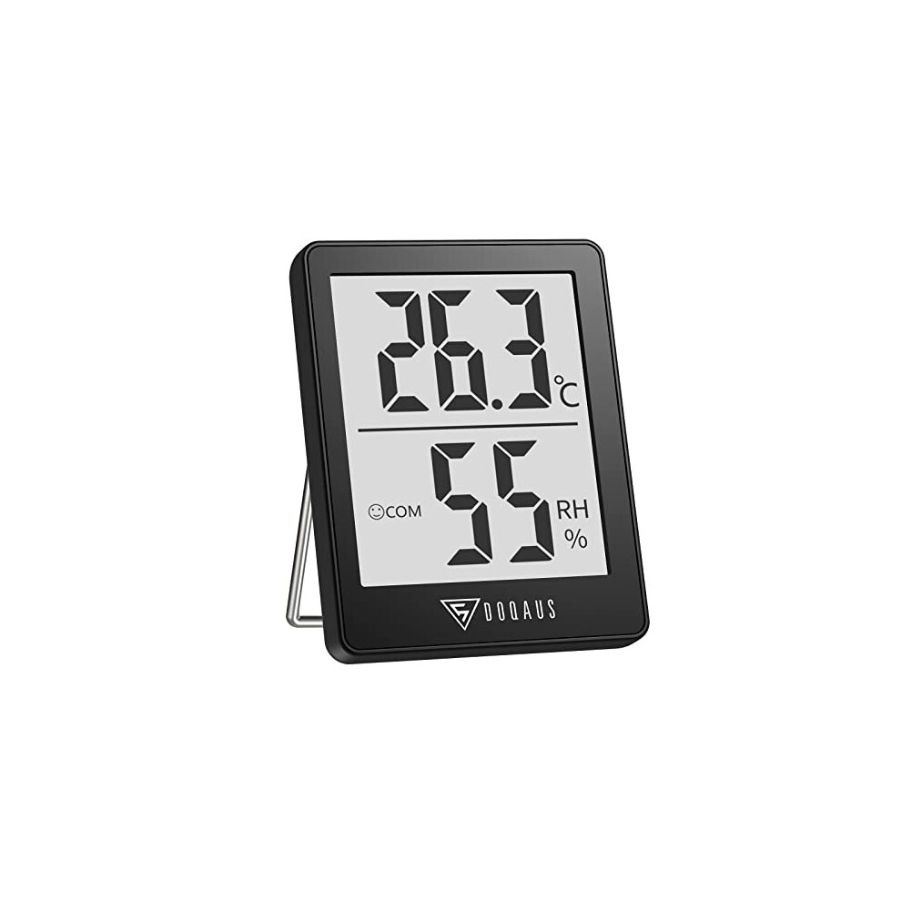 Digital Room Indoor Thermometers, Mini Humidity Meter, Hygrometer Thermometer with Comfortable Icons, Thermometer Room Temperature Monitor for Home