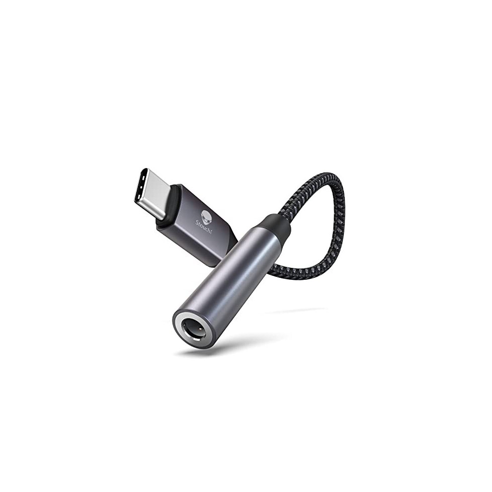 Usb C To 3.5Mm Jack, Type C To Headphone Adapter Aux Digital Audio Earphone Adaptor,Audio Dongle,Hi-Res Dac Chip,Compatible With Samsung Galaxy S23 5011145535413