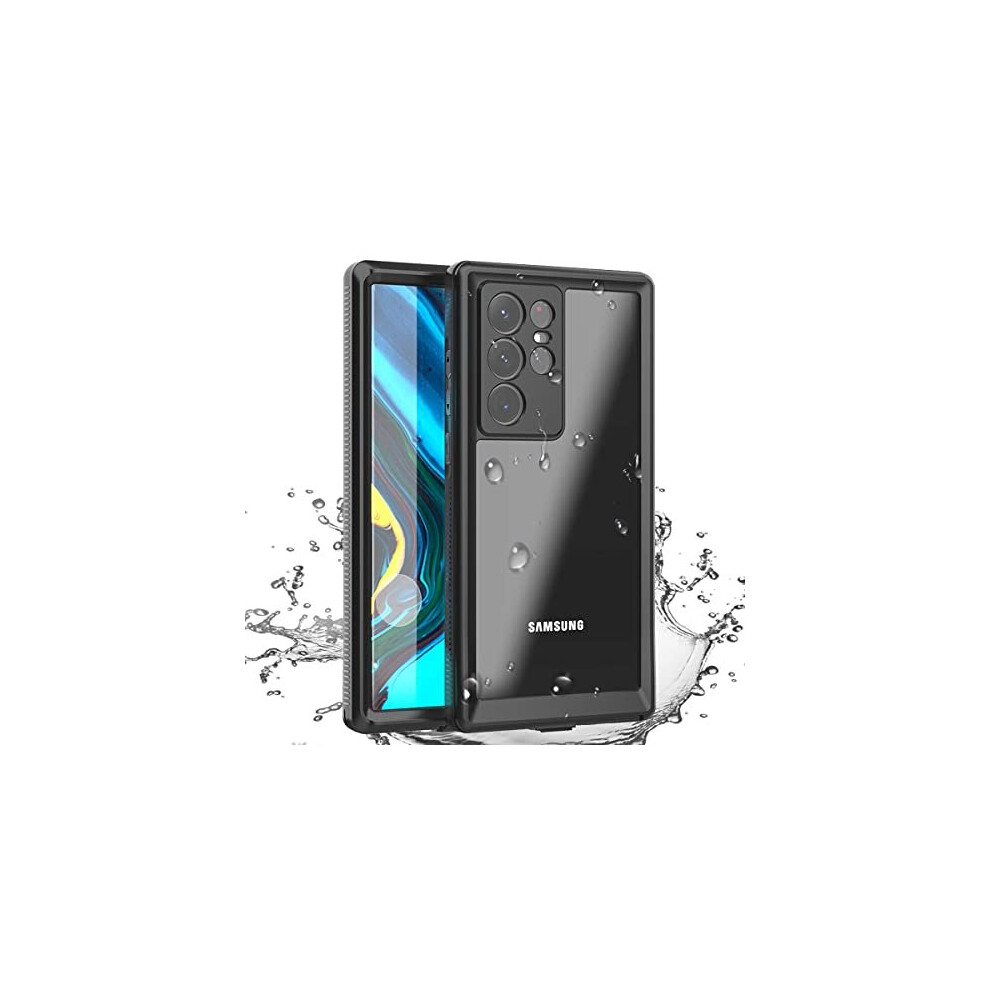 Waterproof Case For Samsung Galaxy S22 Ultra Snowproof, Dustproof And Shockproof, Ip68 Certified Full Body Protection Fully Sealed Underwater 5011145536434