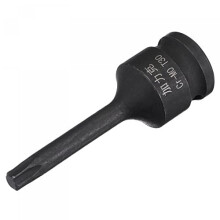 T30 Impact Torx Bit Socket, 3/8" Square Drive 60mm Length CR-MO Metric Sizes