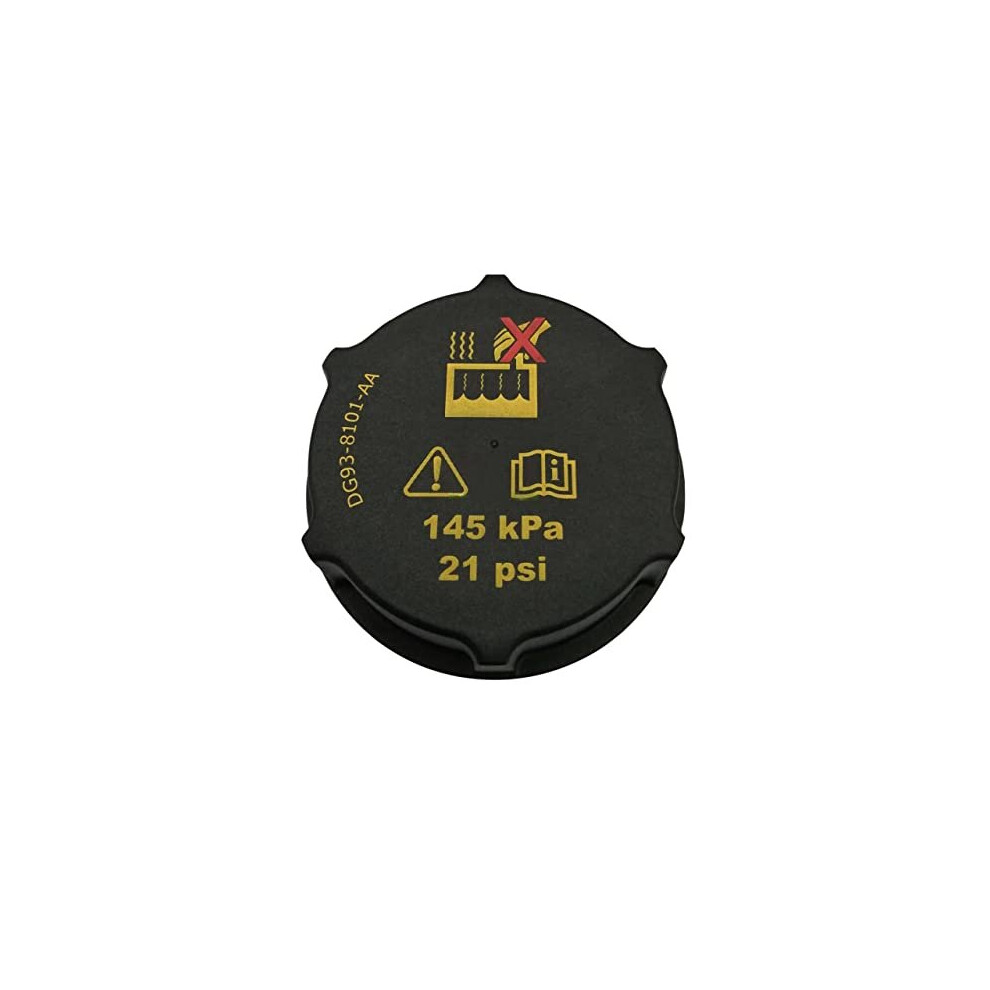 Radiator Expansion Water Tank Cap - Coolant Reservoir Cap Replacement - Dg93-8101-Aa Coolant Cap Fiesta Focus C-Max Mondeo 5011145537837