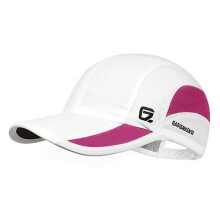 Quick Dry Sports Hat Lightweight Breathable Soft Outdoor Running Cap Runners Caps for Women (White, M)