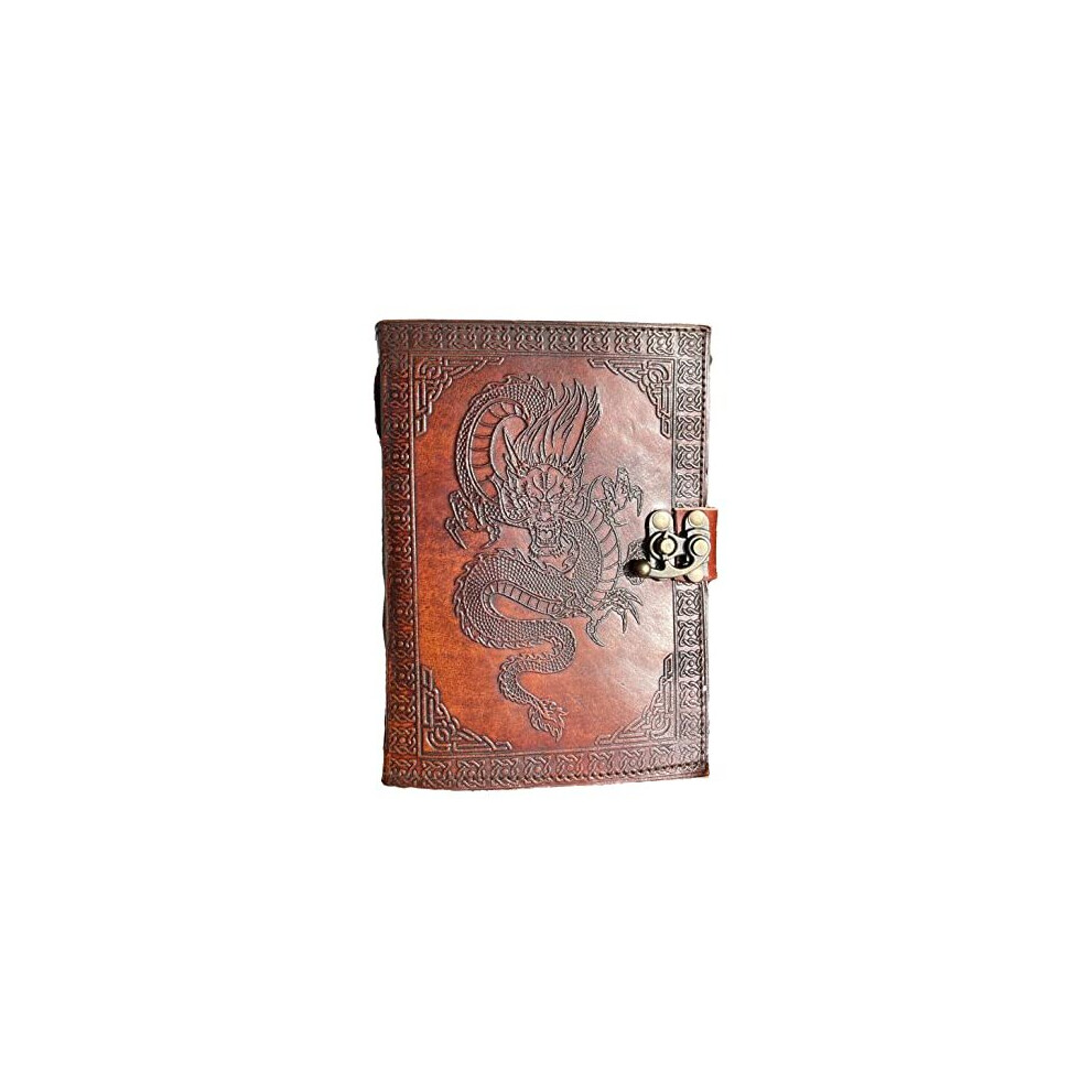 Dragon Ball Z Shenron Leather Blank grimoire Leather Journal Book of Shadows Spell Book Leather Diary Journal Notebook Sketchbook for Artists-image-OPC-PC9ZJDV-NEW