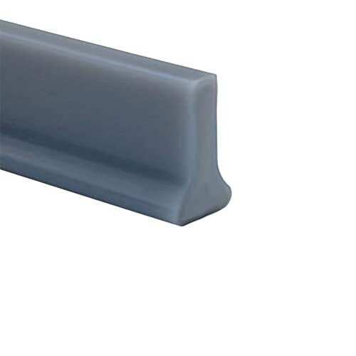 1M Grey Silicone Shower Threshold Water Barrier,Wet Room Floor Water