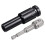 1/2" Drive Socket Accessory Set, 10mm Deep 6-Point Impact Socket 3" Length and 1/4" Hex Shank Adapter 1