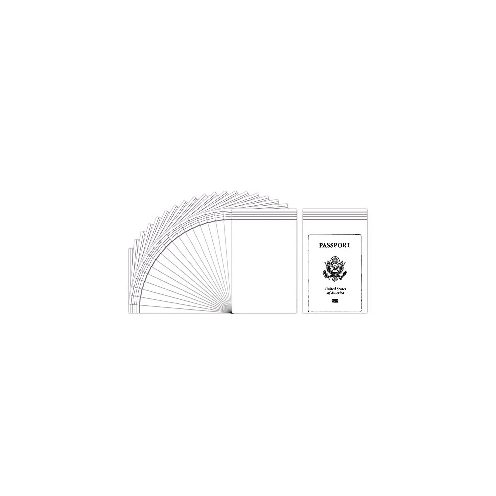 Photos - Other Office Equipment Resealable Zip Poly Bags 200pcs 4x5.9"/10x15cm Grip Seal Bags Self Sealing Press Seal Jewellery Bags Reusable Zipper Lock Pl