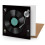Turntable Deck Greetings Card (150x150 blank) 1