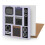 Music Speakers Greetings Card (150x150 blank) 1