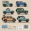 Land Rover Greetings Card (150x150 blank) 3