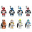(Style H) 8pcs Star Wars Clone Trooper Cody Rex Commander fit Lego Minifigures 10