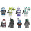 (Style H) 8pcs Star Wars Clone Trooper Cody Rex Commander fit Lego Minifigures 3