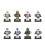 (Style I) 8pcs Star Wars Clone Trooper Cody Rex Commander fit Lego Minifigures 6