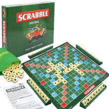 (Large set) Scrabble Board Game Spelling Puzzle Game Educational Toy Family Party Kids Adult
