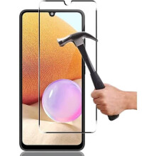 Samsung Galaxy A32 5G 3D Full Tempered Glass of Galaxy A32 5G Glass 9H Compatibilityce Full Protection S