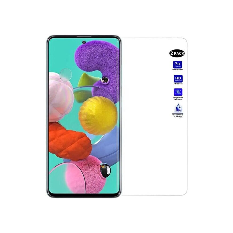 Samsung Galaxy A51 Screen Protector Clear Tempered Glass Screen Protector Scratch Resistant Screen Prote A 7031193647010